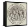 Great Seal of New Zealand-null-Framed Stretched Canvas