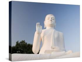 Great Seated Figure of the Buddha, Mihintale, Sri Lanka, Asia-Gavin Hellier-Stretched Canvas