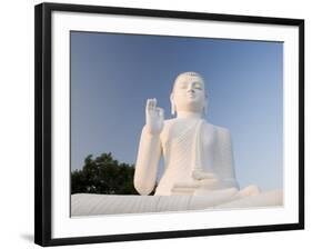 Great Seated Figure of the Buddha, Mihintale, Sri Lanka, Asia-Gavin Hellier-Framed Photographic Print