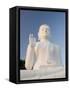 Great Seated Figure of the Buddha, Mihintale, Sri Lanka, Asia-Gavin Hellier-Framed Stretched Canvas