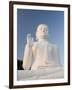 Great Seated Figure of the Buddha, Mihintale, Sri Lanka, Asia-Gavin Hellier-Framed Photographic Print