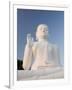 Great Seated Figure of the Buddha, Mihintale, Sri Lanka, Asia-Gavin Hellier-Framed Photographic Print