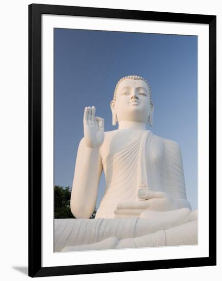 Great Seated Figure of the Buddha, Mihintale, Sri Lanka, Asia-Gavin Hellier-Framed Photographic Print