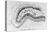 Great Serpent Mound, Locust Grove, Ohio, Narrative and Critical History of America-null-Stretched Canvas
