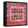 Great Shoes-Ashley Sta Teresa-Framed Stretched Canvas