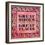 Great Shoes-Ashley Sta Teresa-Framed Art Print