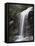 Great Smoky Mountains, a Waterfall Flows from the Forest-Christopher Talbot Frank-Framed Stretched Canvas