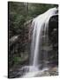 Great Smoky Mountains, a Waterfall Flows from the Forest-Christopher Talbot Frank-Stretched Canvas