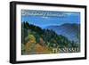 Great Smoky Mountains, Tennessee - Day-Lantern Press-Framed Art Print