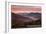 Great Smoky Mountains, Tennessee - Sunset-Lantern Press-Framed Art Print