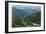 Great Smoky Mts. Nat'l Park, Tn - Chimney Tops View of Newfound Gap Highway, c.1941-Lantern Press-Framed Art Print