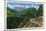 Great Smoky Mts. Nat'l Park, Tn - Newfound Gap Highway View of Bullhead Mountain, c.1941-Lantern Press-Mounted Art Print