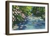 Great Smoky Mts. Nat'l Park, Tn - Scenic View of a Mountain Stream, c.1946-Lantern Press-Framed Art Print