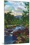 Great Smoky Mts. Nat'l Park, Tn - View of Little River Near Gatlinburg, c.1946-Lantern Press-Mounted Art Print