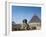 Great Sphinx and Pyramid of Khephren and Menkaure (to left) 4th dynasty, Giza, Egypt-null-Framed Photographic Print