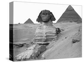 Great Sphinx and Pyramids at Giza-Bettmann-Stretched Canvas