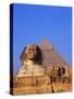 Great Sphinx and the Pyramid of Khafre-Leslie Richard Jacobs-Stretched Canvas