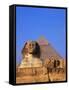 Great Sphinx and the Pyramid of Khafre-Leslie Richard Jacobs-Framed Stretched Canvas