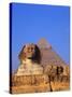 Great Sphinx and the Pyramid of Khafre-Leslie Richard Jacobs-Stretched Canvas