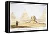 Great Sphinx and Three Pyramids, 18th Century-Tuscher Hafniae-Framed Stretched Canvas