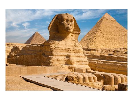 Great Sphinx & Gizeh Pyramids' Art