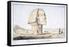 Great Sphinx Head in Profile, 18th Century-Tuscher Hafniae-Framed Stretched Canvas