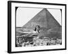 Great Sphinx of Giza, Egypt, C1890-Newton & Co-Framed Photographic Print