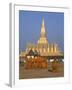 Great Stupa, Monks, Vientiane, Laos-Steve Vidler-Framed Photographic Print