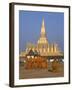 Great Stupa, Monks, Vientiane, Laos-Steve Vidler-Framed Photographic Print