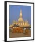 Great Stupa, Monks, Vientiane, Laos-Steve Vidler-Framed Photographic Print