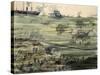 Great Submarine Battle, Late 19th Century-Albert Robida-Stretched Canvas