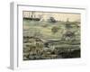 Great Submarine Battle, Late 19th Century-Albert Robida-Framed Giclee Print