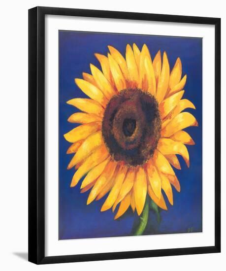 Great Sunflower-Ferrer-Framed Art Print
