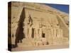 Great Temple of Ramses II, Abu Simbel, UNESCO World Heritage Site, Nubia, Egypt-Harding Robert-Stretched Canvas