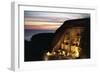 Great Temple of Ramses II at Dusk, Abu Simbel-null-Framed Premium Photographic Print