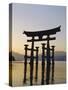 Great Torii, Itsukushima Shrine, Akini Miyajma, Japan-Adina Tovy-Stretched Canvas