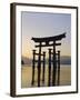 Great Torii, Itsukushima Shrine, Akini Miyajma, Japan-Adina Tovy-Framed Photographic Print