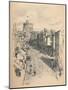 Great Tower of Windsor Castle from Peascod Street, 1902-Thomas Robert Way-Mounted Giclee Print