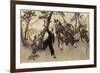 Great Victory of Japanese Armies in Tesiu-null-Framed Giclee Print