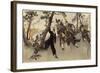 Great Victory of Japanese Armies in Tesiu-null-Framed Giclee Print