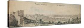 Great View of Prague-Wenceslaus Hollar-Stretched Canvas