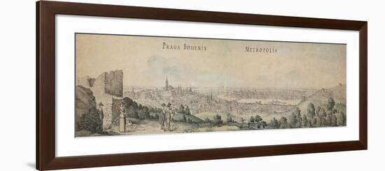 Great View of Prague-Wenceslaus Hollar-Framed Giclee Print