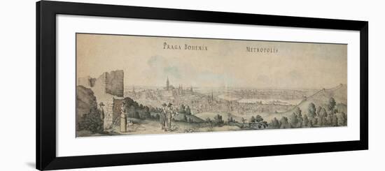 Great View of Prague-Wenceslaus Hollar-Framed Giclee Print