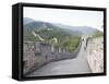 Great Wall at Mutyanyu, UNESCO World Heritage Site, Beijing, China-Angelo Cavalli-Framed Stretched Canvas