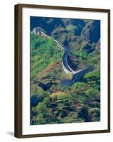 Great Wall, China-Keren Su-Framed Photographic Print