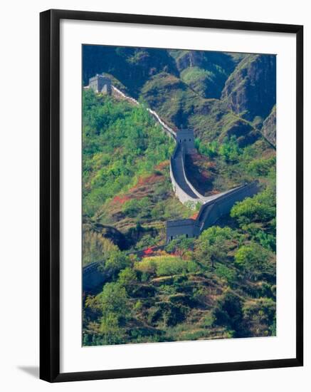 Great Wall, China-Keren Su-Framed Photographic Print