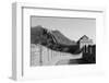 Great Wall in Black and White in Beijing, China-Songquan Deng-Framed Photographic Print