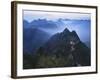 Great Wall in Early Morning Mist, China-Keren Su-Framed Photographic Print