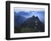 Great Wall in Early Morning Mist, China-Keren Su-Framed Photographic Print