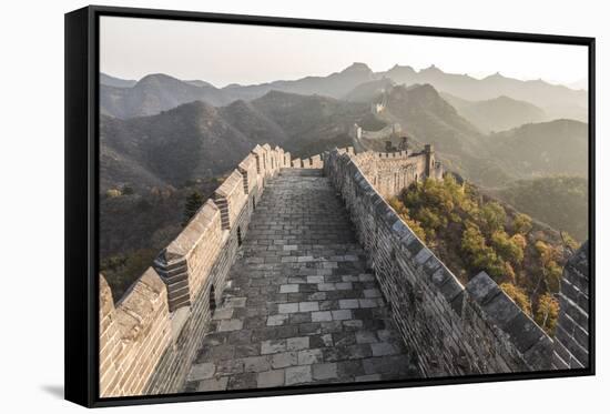 Great Wall, Jinshanling, Beijing, China-Peter Adams-Framed Stretched Canvas